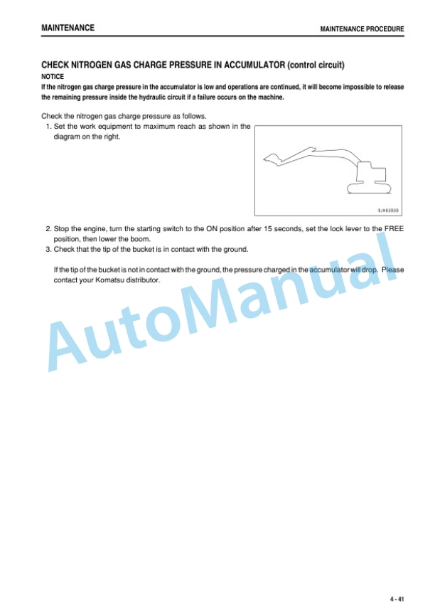 Komatsu PC130-7 Galeo Hydraulic Excavator Operation and Maintenance Manual TEN00019-01 5 Komatsu PC130-7 Galeo Hydraulic Excavator Operation and Maintenance Manual TEN00019-01 - Image 5