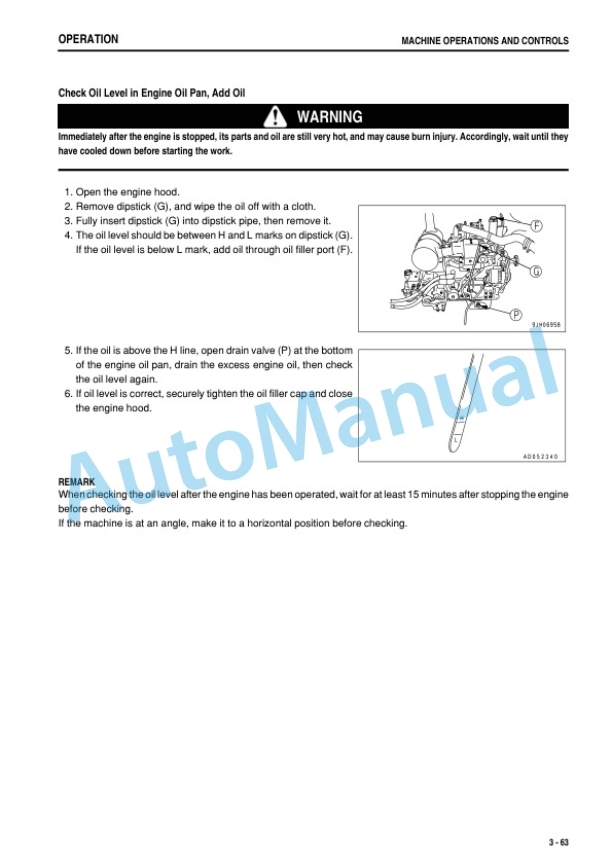 Komatsu PC130-7 Hydraulic Excavator Operation and Maintenance Manual TEN00166-03 3 Komatsu PC130-7 Hydraulic Excavator Operation and Maintenance Manual TEN00166-03 - Image 3