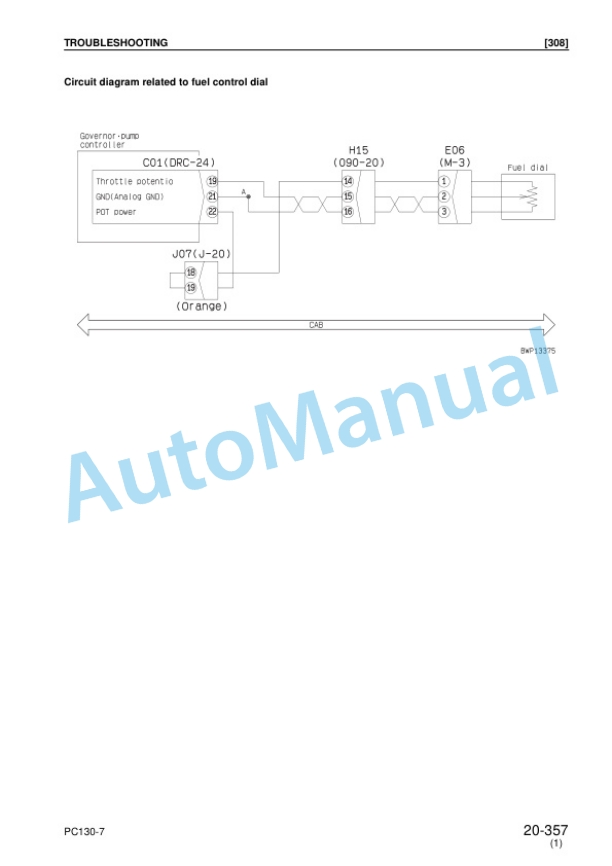 Komatsu PC130-7 Hydraulic Excavator Shop Manual SEBM036301 4 Komatsu PC130-7 Hydraulic Excavator Shop Manual SEBM036301 - Image 4
