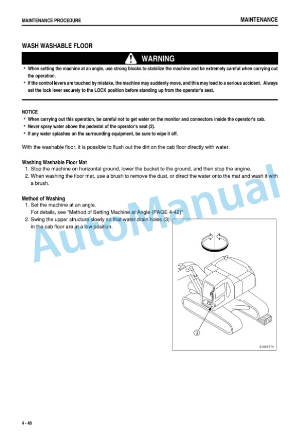 Komatsu PC130-8 Hydraulic Excavator Operation and Maintenance Manual PEN00544-00 5 Komatsu PC130-8 Hydraulic Excavator Operation and Maintenance Manual PEN00544-00 - Image 5