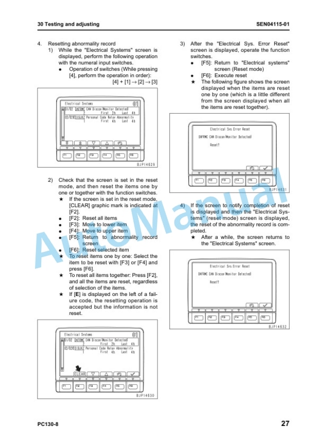Komatsu PC130-8 Hydraulic Excavator Shop Manual SEN03763-00TH 3 Komatsu PC130-8 Hydraulic Excavator Shop Manual SEN03763-00TH - Image 3
