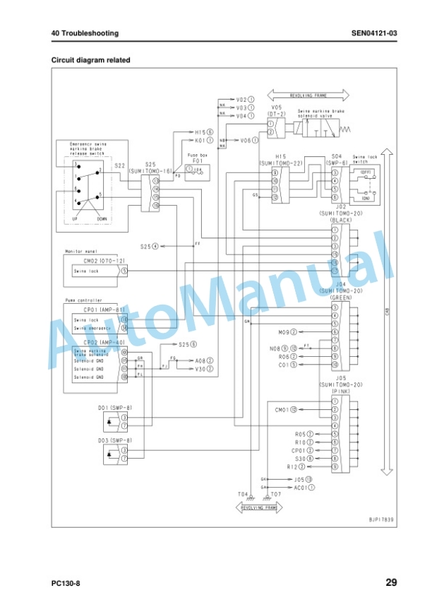 Komatsu PC130-8 Hydraulic Excavator Shop Manual SEN03763-14 4 Komatsu PC130-8 Hydraulic Excavator Shop Manual SEN03763-14 - Image 4