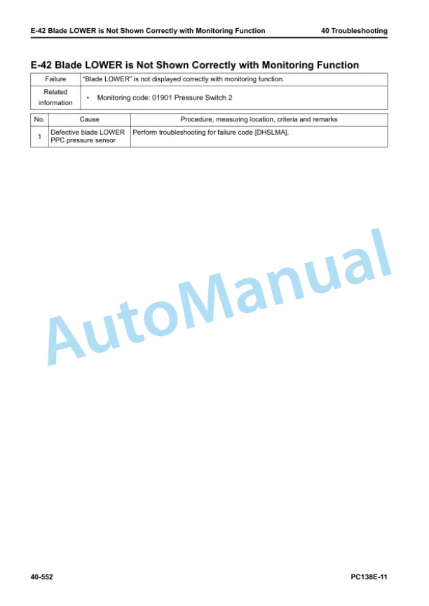 Komatsu PC138E-11 Electric Hydraulic Excavator Shop Manual SEN06979-00 5 Komatsu PC138E-11 Electric Hydraulic Excavator Shop Manual SEN06979-00 - Image 5