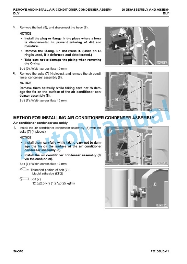 Komatsu PC138US-11 Hydraulic Excavator Shop Manual SEN06662-06 5 Komatsu PC138US-11 Hydraulic Excavator Shop Manual SEN06662-06 - Image 5