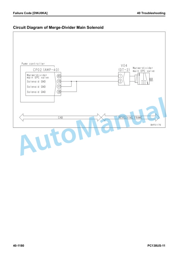Komatsu PC138US-11 Hydraulic Excavator Shop Manual SEN06662-07 4 Komatsu PC138US-11 Hydraulic Excavator Shop Manual SEN06662-07 - Image 4