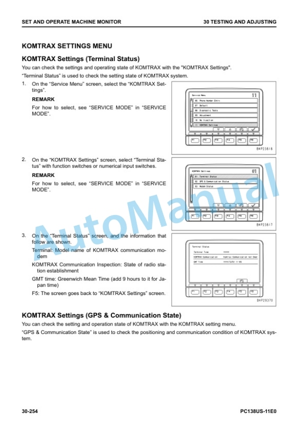 Komatsu PC138US-11E0 Hydraulic Excavator Shop Manual SEN06905-04 2 Komatsu PC138US-11E0 Hydraulic Excavator Shop Manual SEN06905-04 - Image 2