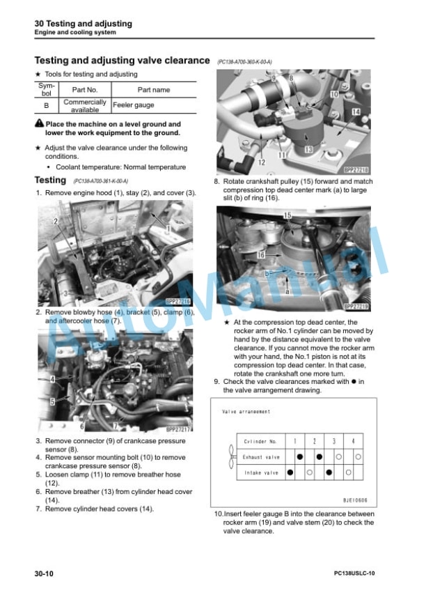Komatsu PC138USLC-10 Hydraulic Excavator Shop Manual SEN06062-07 2 Komatsu PC138USLC-10 Hydraulic Excavator Shop Manual SEN06062-07 - Image 2