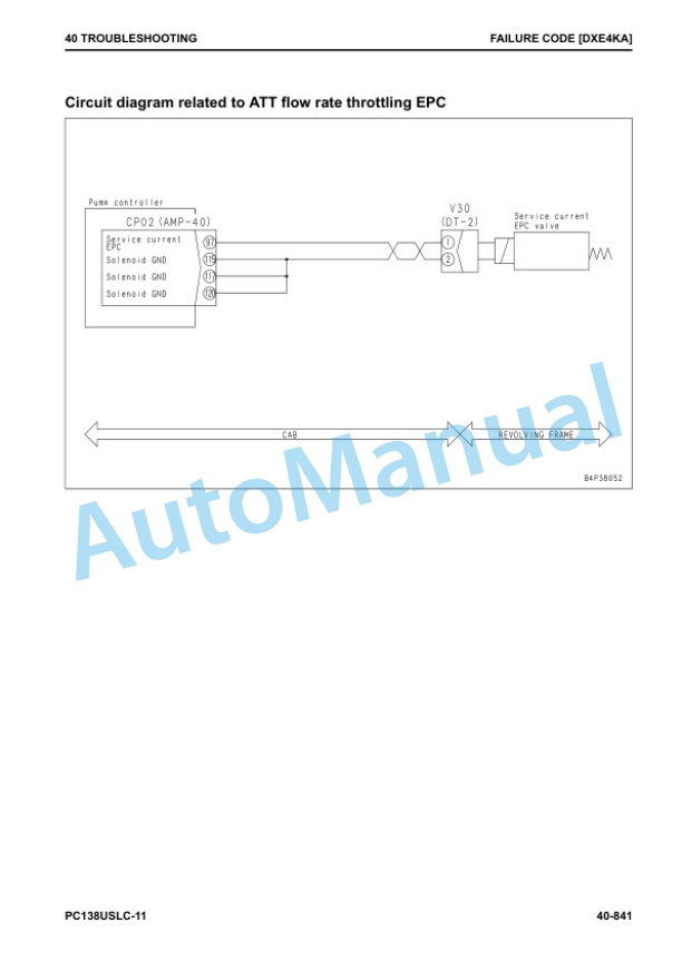 Komatsu PC138USLC-11 Hydraulic Excavator Shop Manual SEN06589-05 4 Komatsu PC138USLC-11 Hydraulic Excavator Shop Manual SEN06589-05 - Image 4