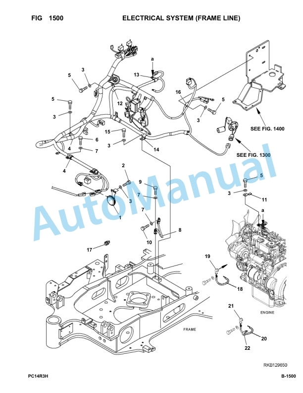 Komatsu PC14R-3 HS Hydraulic Excavator Parts Manual F50003-UP 2 Komatsu PC14R-3 HS Hydraulic Excavator Parts Manual F50003-UP-2