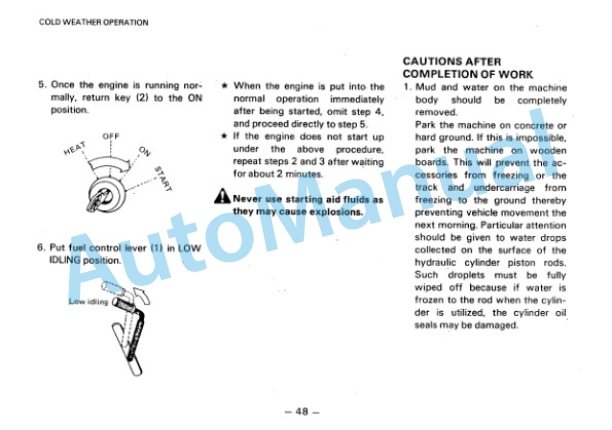 Komatsu PC150-3, PC150LC-3 Hydraulic Excavator Operation and Maintenance Manual SEAM021KC300 3 Komatsu PC150-3, PC150LC-3 Hydraulic Excavator Operation and Maintenance Manual SEAM021KC300 - Image 3