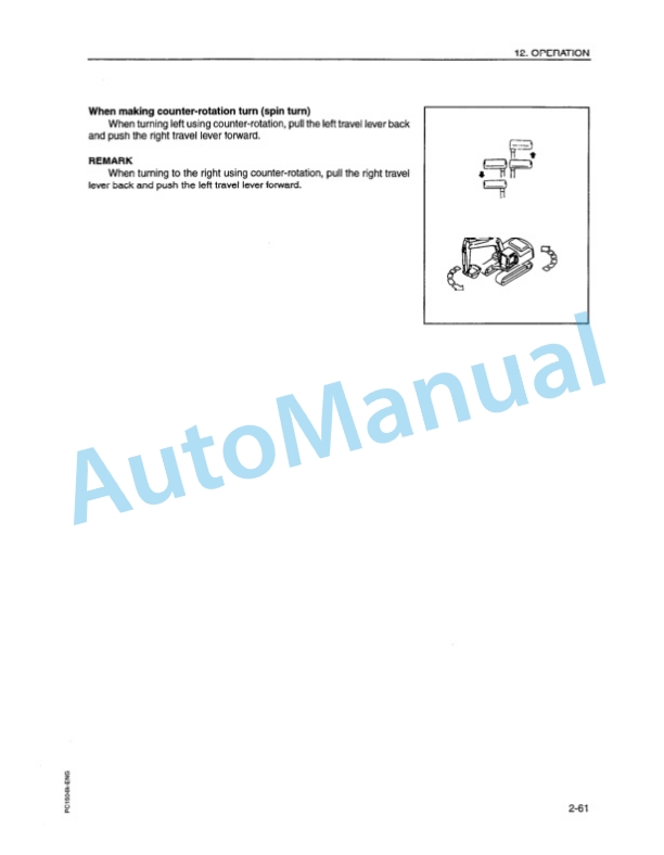 Komatsu PC150-6K, PC150LC-6K Hydraulic Excavator Operation and Maintenance Manual EEAM008801 3 Komatsu PC150-6K, PC150LC-6K Hydraulic Excavator Operation and Maintenance Manual EEAM008801 - Image 3