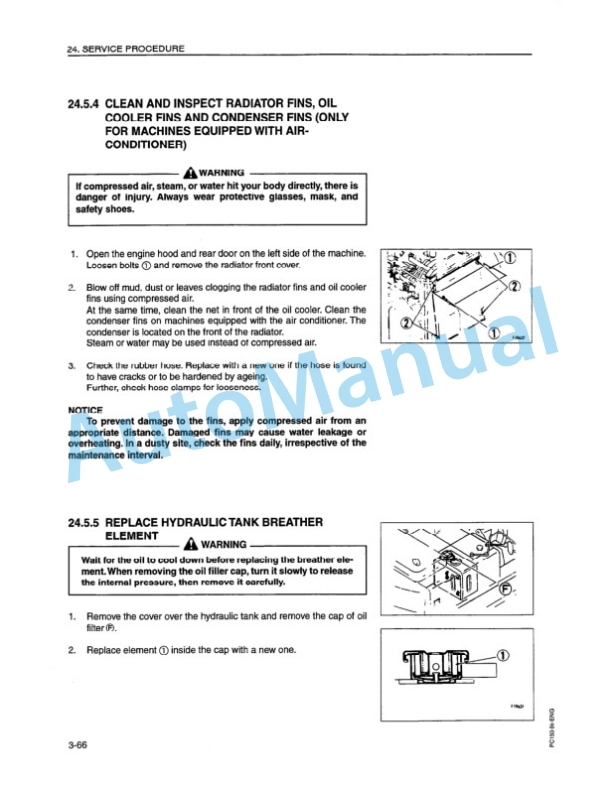 Komatsu PC150-6K, PC150LC-6K Hydraulic Excavator Operation and Maintenance Manual EEAM008801 5 Komatsu PC150-6K, PC150LC-6K Hydraulic Excavator Operation and Maintenance Manual EEAM008801 - Image 5