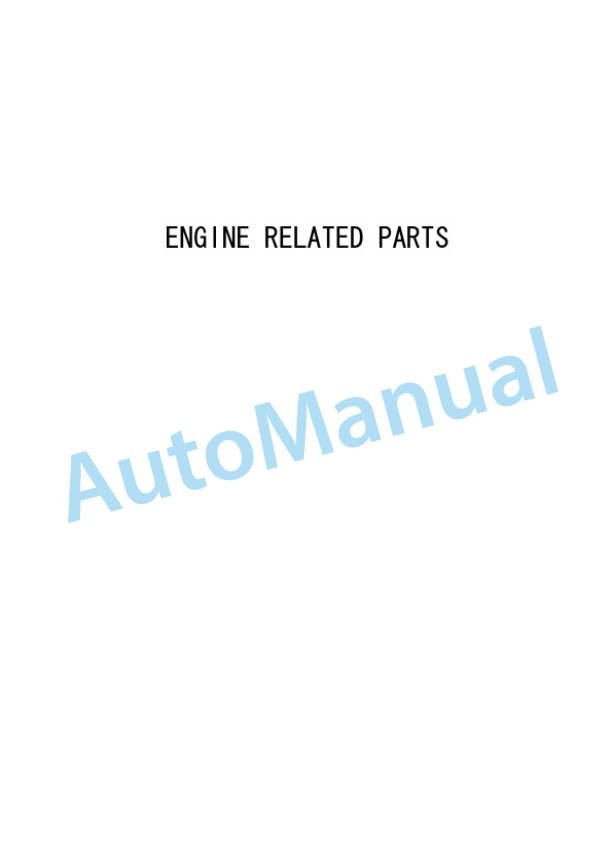 Komatsu PC150-6K, PC150LC-6K Parts Manual UEPB000609 2 Komatsu PC150-6K, PC150LC-6K Parts Manual UEPB000609-2