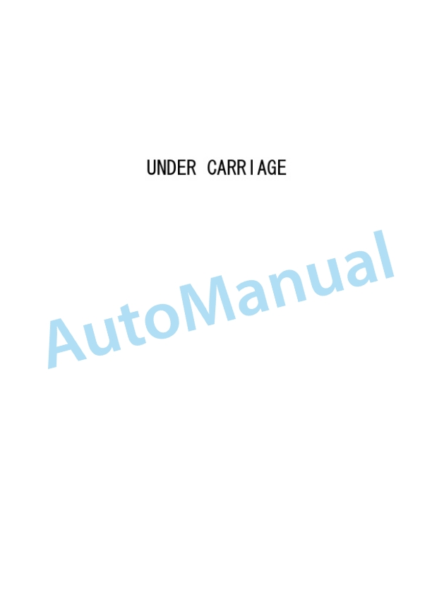 Komatsu PC150-6K, PC150LC-6K Parts Manual UEPB000609 4 Komatsu PC150-6K, PC150LC-6K Parts Manual UEPB000609-4