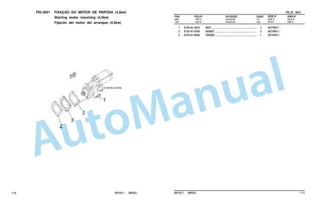 Komatsu PC150SE-5 Hydraulic Excavator Parts Manual KPPB001006 2 Komatsu PC150SE-5 Hydraulic Excavator Parts Manual KPPB001006-2