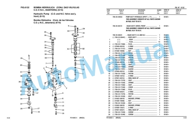 Komatsu PC150SE-5 Hydraulic Excavator Parts Manual KPPB001006 4 Komatsu PC150SE-5 Hydraulic Excavator Parts Manual KPPB001006-4