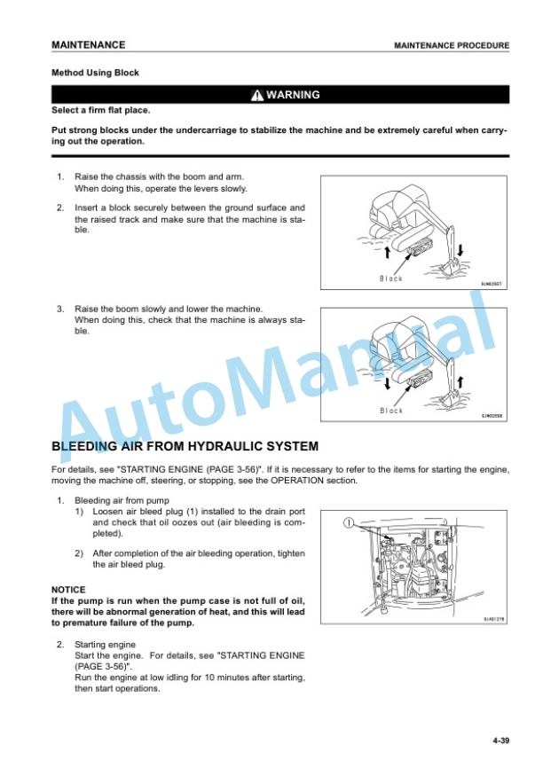 Komatsu PC158US-2, PC158USLC-2 Hydraulic Excavator Operation and Maintenance Manual SEAM045102T 5 Komatsu PC158US-2, PC158USLC-2 Hydraulic Excavator Operation and Maintenance Manual SEAM045102T - Image 5