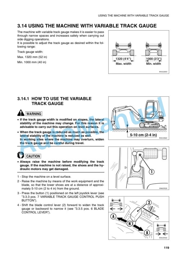 Komatsu PC15R-8 Deluxe Hydraulic Excavator Operation and Maintenance Manual WEAM003001 4 Komatsu PC15R-8 Deluxe Hydraulic Excavator Operation and Maintenance Manual WEAM003001 - Image 4