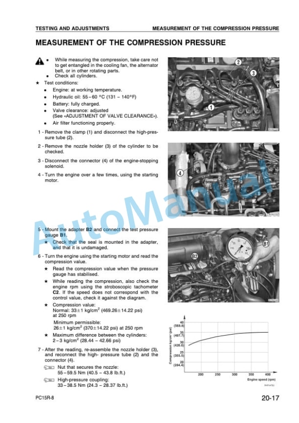 Komatsu PC15R-8 Hydraulic Excavator Shop Manual WEBM002800 3 Komatsu PC15R-8 Hydraulic Excavator Shop Manual WEBM002800 - Image 3