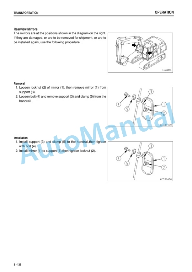 Komatsu PC160LC-7 Galeo Hydraulic Excavator Operation and Maintenance Manual PEN00088-01 4 Komatsu PC160LC-7 Galeo Hydraulic Excavator Operation and Maintenance Manual PEN00088-01 - Image 4
