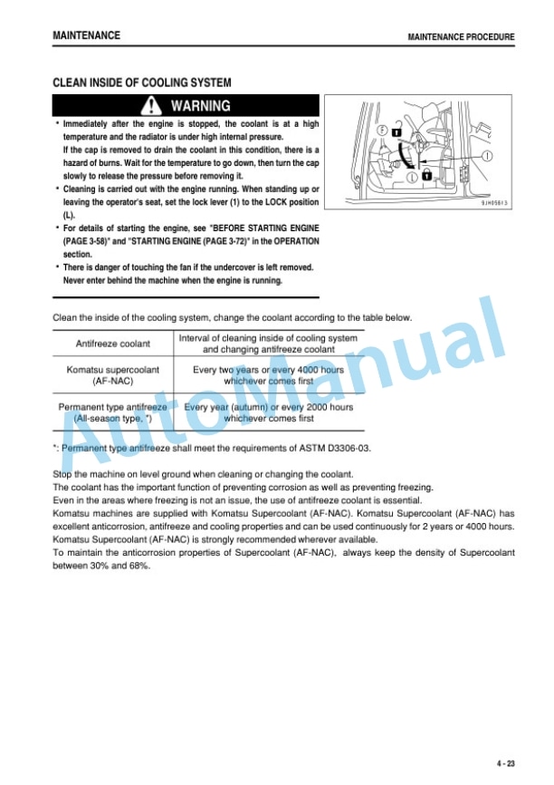 Komatsu PC160LC-7 Galeo Hydraulic Excavator Operation and Maintenance Manual PEN00089-01 4 Komatsu PC160LC-7 Galeo Hydraulic Excavator Operation and Maintenance Manual PEN00089-01 - Image 4