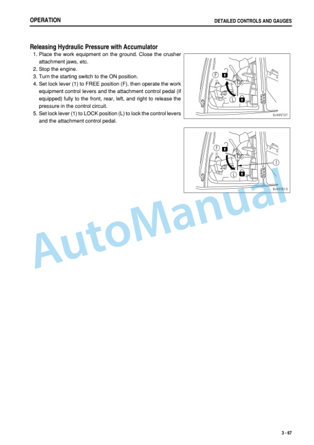 Komatsu PC160LC-7 Galeo Hydraulic Excavator Operation and Maintenance Manual TEN00021-00 3 Komatsu PC160LC-7 Galeo Hydraulic Excavator Operation and Maintenance Manual TEN00021-00 - Image 3