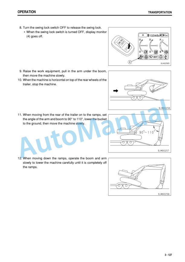 Komatsu PC160LC-7 Galeo Hydraulic Excavator Operation and Maintenance Manual TEN00021-00 4 Komatsu PC160LC-7 Galeo Hydraulic Excavator Operation and Maintenance Manual TEN00021-00 - Image 4