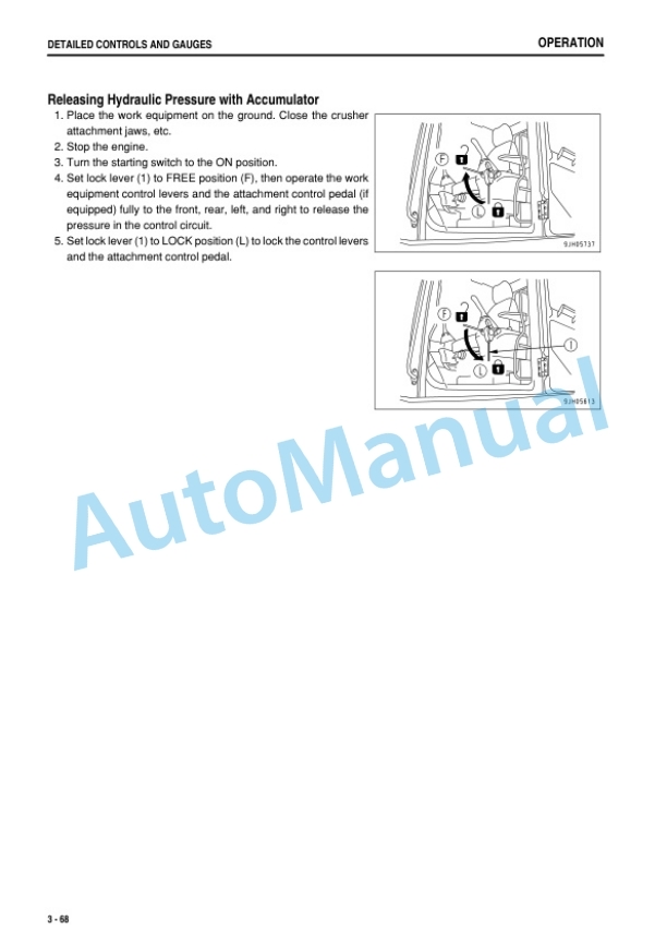 Komatsu PC160LC-7 Galeo Hydraulic Excavator Operation and Maintenance Manual TEN00096-01 3 Komatsu PC160LC-7 Galeo Hydraulic Excavator Operation and Maintenance Manual TEN00096-01 - Image 3
