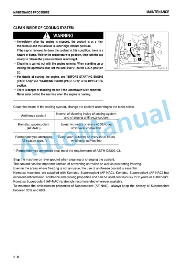 Komatsu PC160LC-7 Galeo Hydraulic Excavator Operation and Maintenance Manual TEN00097-01 4 Komatsu PC160LC-7 Galeo Hydraulic Excavator Operation and Maintenance Manual TEN00097-01 - Image 4