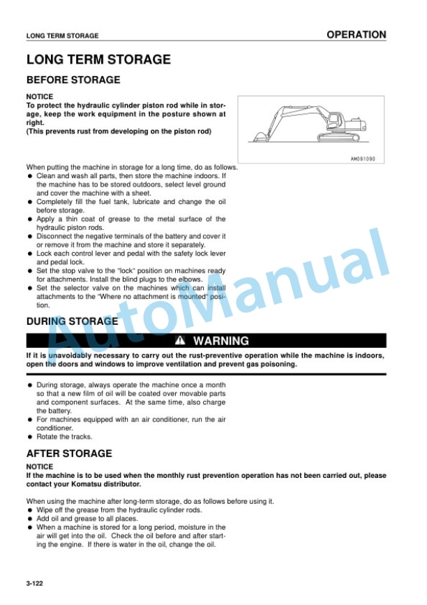 Komatsu PC160LC-7, PC180LC-7, PC180NLC-7 Hydraulic Excavator Operation and Maintenance Manual UEAM002107 4 Komatsu PC160LC-7, PC180LC-7, PC180NLC-7 Hydraulic Excavator Operation and Maintenance Manual UEAM002107 - Image 4