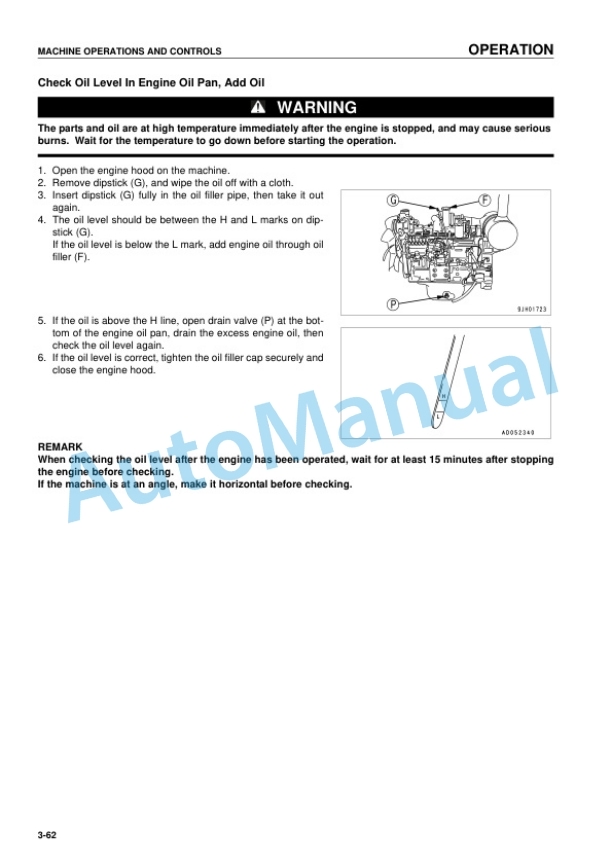 Komatsu PC160LC-7K, PC180LC-7K, PC180NLC-7K Hydraulic Excavator Operation and Maintenance Manual UEAM002105 3 Komatsu PC160LC-7K, PC180LC-7K, PC180NLC-7K Hydraulic Excavator Operation and Maintenance Manual UEAM002105 - Image 3