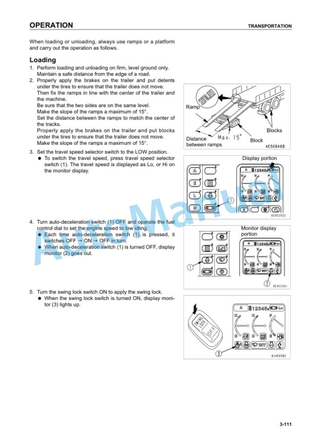 Komatsu PC160LC-7KA Hydraulic Excavator Operation and Maintenance Manual UEAM002401 4 Komatsu PC160LC-7KA Hydraulic Excavator Operation and Maintenance Manual UEAM002401 - Image 4