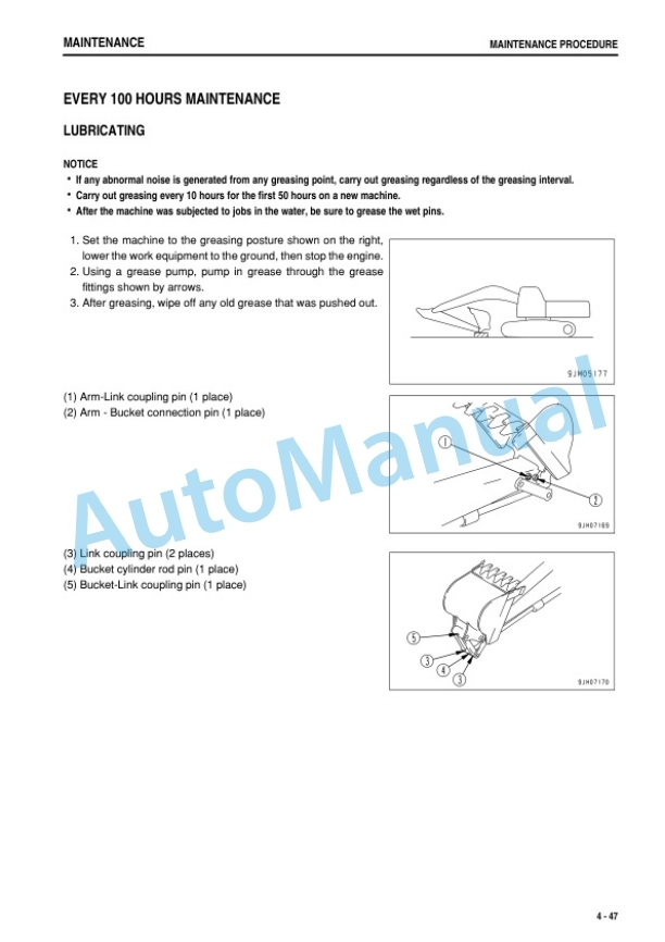 Komatsu PC160LC-8 Hydraulic Excavator Operation and Maintenance Manual PEN00314-03 5 Komatsu PC160LC-8 Hydraulic Excavator Operation and Maintenance Manual PEN00314-03 - Image 5