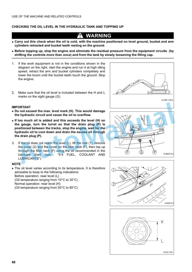 Komatsu PC16R-2 Galeo Hydraulic Excavator Operation and Maintenance Manual WEAM007800 3 Komatsu PC16R-2 Galeo Hydraulic Excavator Operation and Maintenance Manual WEAM007800 - Image 3