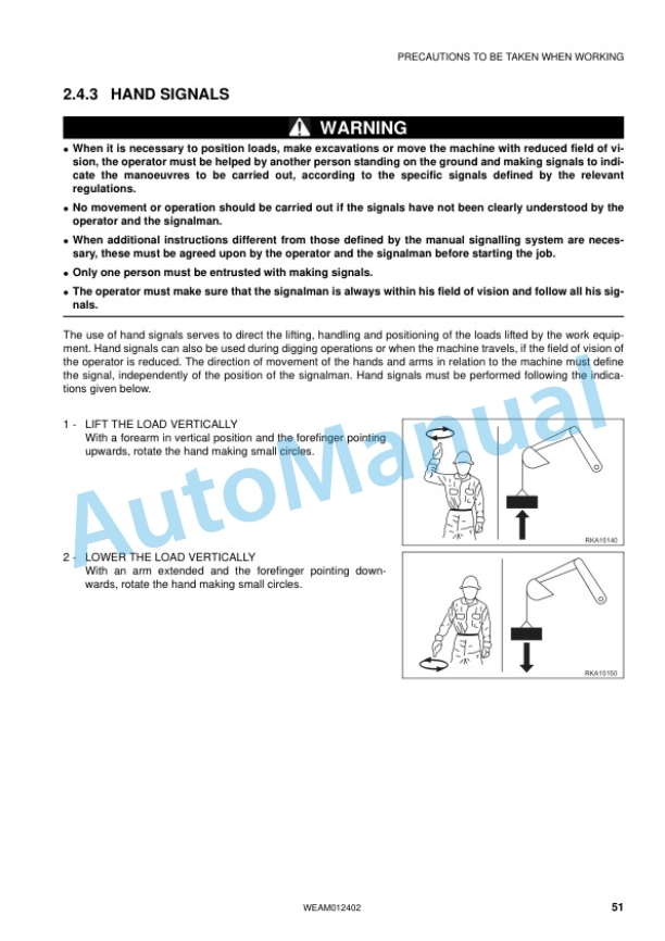 Komatsu PC16R-3, PC16R-3HS Hydraulic Excavator Operation and Maintenance Manual WEAM012402 2 Komatsu PC16R-3, PC16R-3HS Hydraulic Excavator Operation and Maintenance Manual WEAM012402 - Image 2