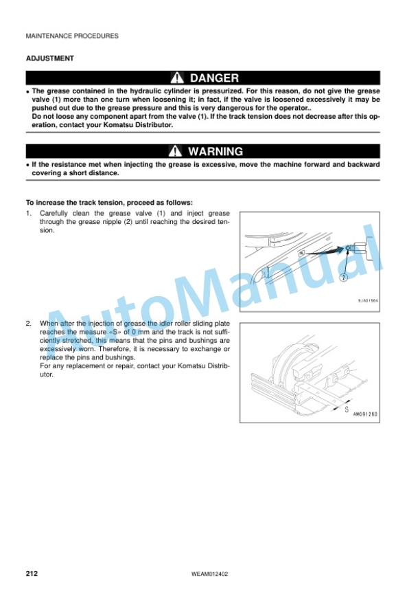 Komatsu PC16R-3, PC16R-3HS Hydraulic Excavator Operation and Maintenance Manual WEAM012402 5 Komatsu PC16R-3, PC16R-3HS Hydraulic Excavator Operation and Maintenance Manual WEAM012402 - Image 5