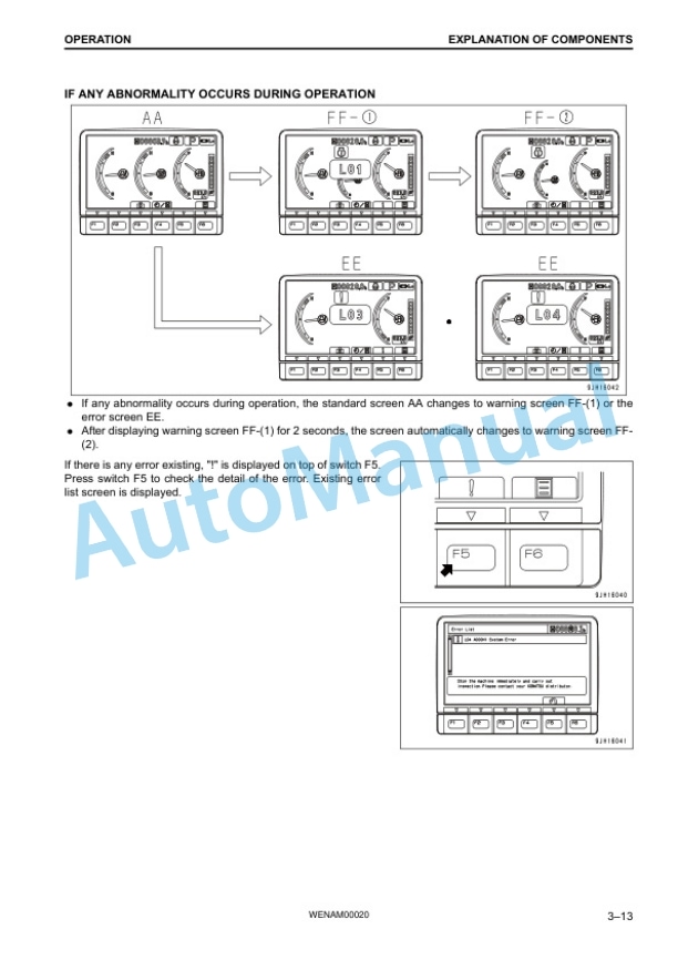 Komatsu PC170LC-10 Hydraulic Excavator Operation and Maintenance Manual WENAM00020 2 Komatsu PC170LC-10 Hydraulic Excavator Operation and Maintenance Manual WENAM00020 - Image 2