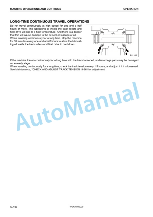Komatsu PC170LC-10 Hydraulic Excavator Operation and Maintenance Manual WENAM00020 4 Komatsu PC170LC-10 Hydraulic Excavator Operation and Maintenance Manual WENAM00020 - Image 4