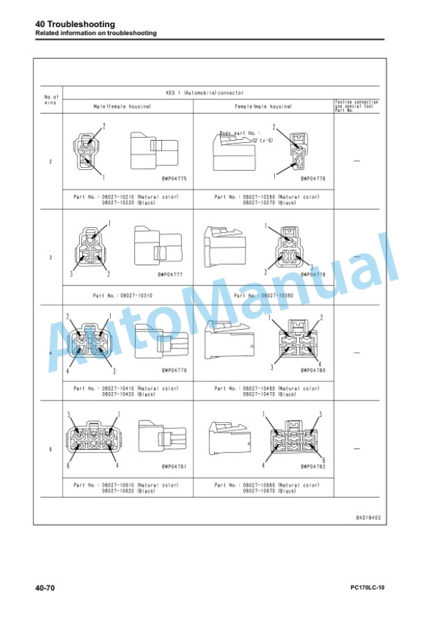 Komatsu PC170LC-10 Hydraulic Excavator Shop Manual SEN06367-02 3 Komatsu PC170LC-10 Hydraulic Excavator Shop Manual SEN06367-02 - Image 3