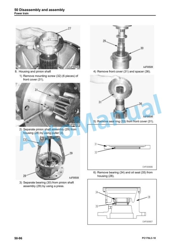 Komatsu PC170LC-10 Hydraulic Excavator Shop Manual SEN06367-02 5 Komatsu PC170LC-10 Hydraulic Excavator Shop Manual SEN06367-02 - Image 5