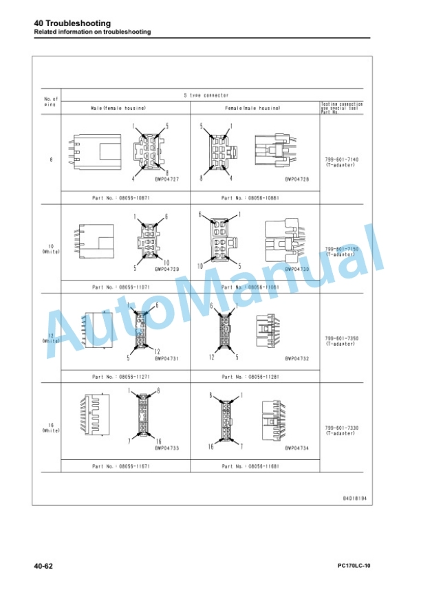 Komatsu PC170LC-10 Hydraulic Excavator Shop Manual SEN06367-06 3 Komatsu PC170LC-10 Hydraulic Excavator Shop Manual SEN06367-06 - Image 3