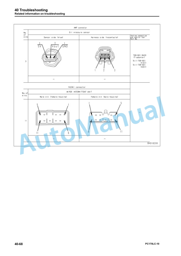 Komatsu PC170LC-10 Hydraulic Excavator Shop Manual SEN06367-08 3 Komatsu PC170LC-10 Hydraulic Excavator Shop Manual SEN06367-08 - Image 3