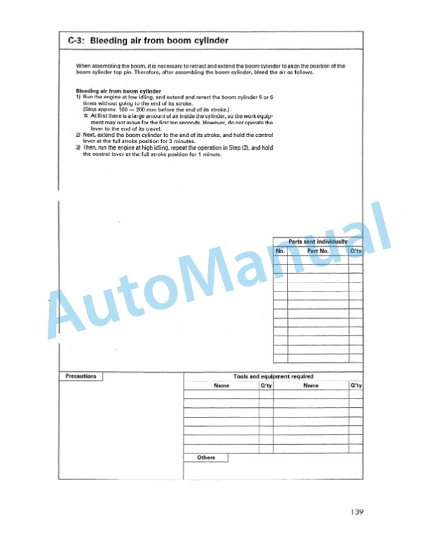 Komatsu PC1800-6 Hydraulic Excavator Field Assembly Instruction SEAWD02201 4 Komatsu PC1800-6 Hydraulic Excavator Field Assembly Instruction SEAWD02201 - Image 4