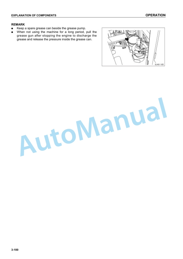 Komatsu PC1800-6 Hydraulic Excavator Operation and Maintenance Manual EEAM022200 3 Komatsu PC1800-6 Hydraulic Excavator Operation and Maintenance Manual EEAM022200 - Image 3