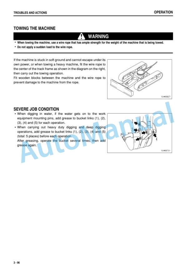 Komatsu PC18MR-3 Compact Hydraulic Excavator Operation and Maintenance Manual TEN00514-02 4 Komatsu PC18MR-3 Compact Hydraulic Excavator Operation and Maintenance Manual TEN00514-02 - Image 4