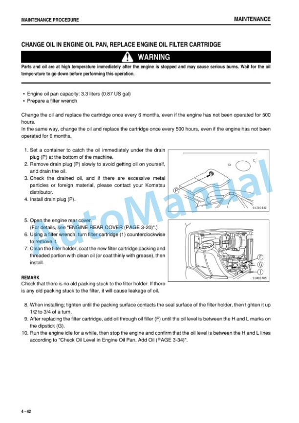 Komatsu PC18MR-3 Compact Hydraulic Excavator Operation and Maintenance Manual TEN00549-01 5 Komatsu PC18MR-3 Compact Hydraulic Excavator Operation and Maintenance Manual TEN00549-01 - Image 5