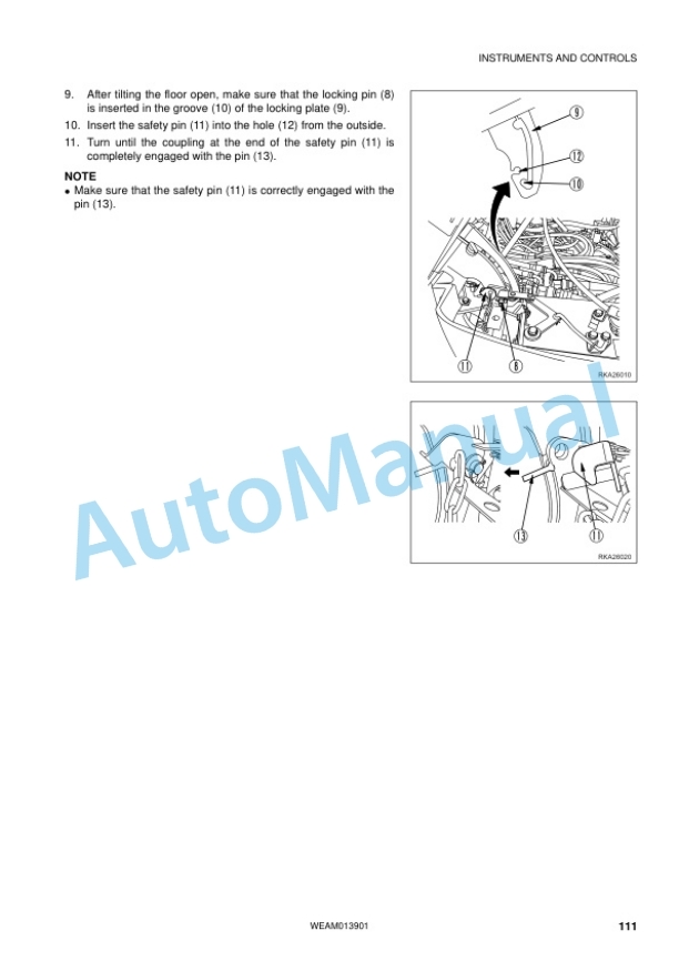 Komatsu PC18MR-3 Hydraulic Excavator Operation and Maintenance Manual WEAM013901 3 Komatsu PC18MR-3 Hydraulic Excavator Operation and Maintenance Manual WEAM013901 - Image 3
