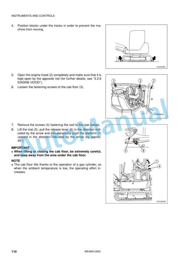 Komatsu PC18MR-3 Hydraulic Excavator Operation and Maintenance Manual WEAM013902 3 Komatsu PC18MR-3 Hydraulic Excavator Operation and Maintenance Manual WEAM013902 - Image 3