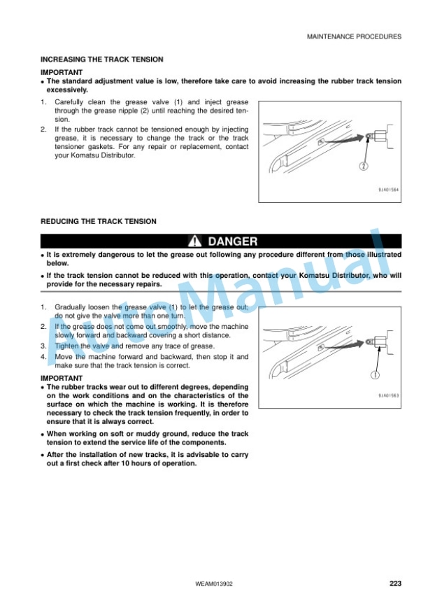 Komatsu PC18MR-3 Hydraulic Excavator Operation and Maintenance Manual WEAM013902 5 Komatsu PC18MR-3 Hydraulic Excavator Operation and Maintenance Manual WEAM013902 - Image 5