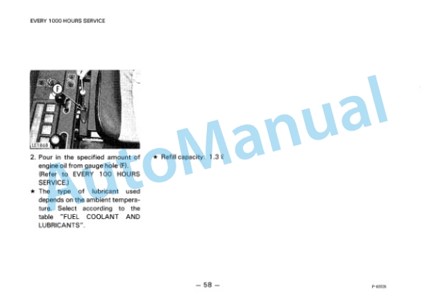 Komatsu PC20-6, PC30-6 Hydraulic Excavator Operation and Maintenance Manual SEAM02250600 4 Komatsu PC20-6, PC30-6 Hydraulic Excavator Operation and Maintenance Manual SEAM02250600 - Image 4